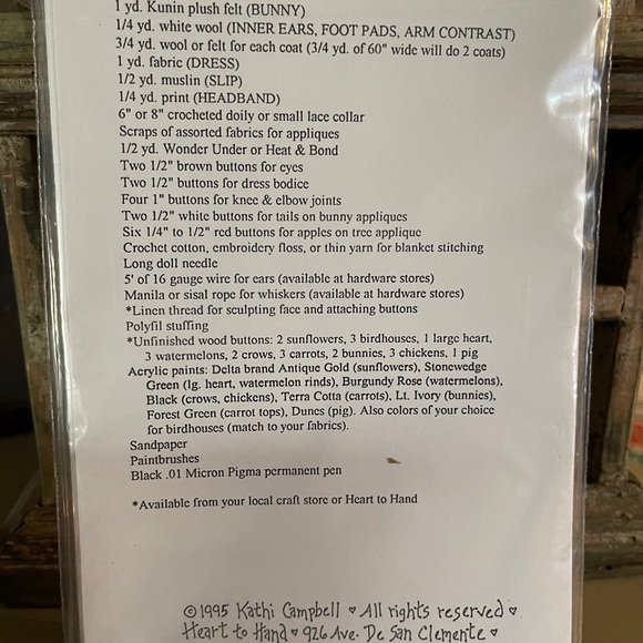 Pattern—Bunny - Picture 2 of 2